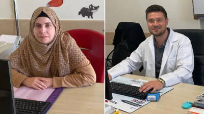 Ertan Uğur Gölbaşı ve Gözde Başkara, Sağlık Bakanlığı tarafından düzenlenen