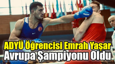 Adıyaman Üniversitesi (ADYÜ) Spor Bilimleri Fakültesi 2. sınıf öğrencisi ve