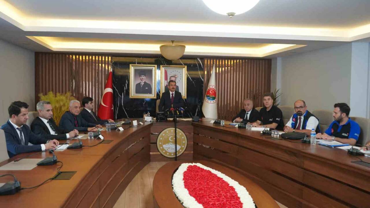 Şırnak’ta, Vali Birol Ekici başkanlığında Uluslararası Afet Risklerinin Azaltılması Günü