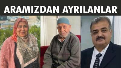 11.11.2024 Pazartesi gününe ait Besni’de Vefat Edenler köşesi.