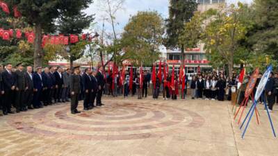 Türkiye Cumhuriyeti'nin kurucusu Mustafa Kemal Atatürk'ün 86. ölüm yıldönümü nedeniyle,