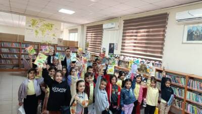 Adıyaman'ın Gölbaşı ilçesinde, Gölkent İlköğretim Okulu 2. sınıf öğrencileri, 29