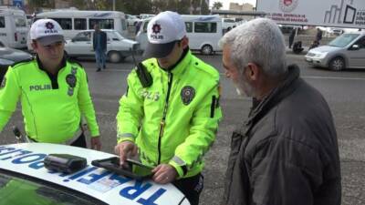 Adıyaman İl Emniyet Müdürlüğü Trafik Denetleme Şube Müdürlüğü ekipleri, kent