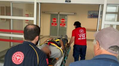 Adıyaman merkez Bahçelievler Mahallesi'nde bir inşaattan düşen 19 yaşındaki Ahmet