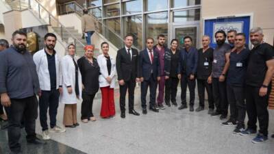 Adıyaman Sağlık İl Müdürlüğü'ne atanan Prof. Dr. Mehmet Şirik'in yerine