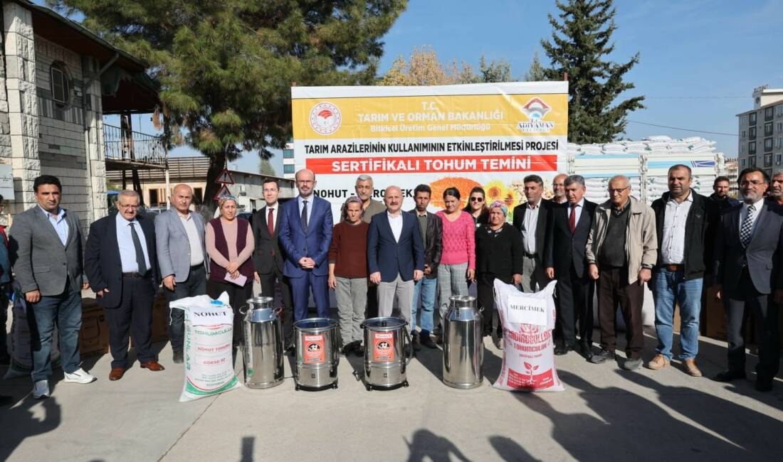 Adıyaman’da tarım arazilerinin verimli