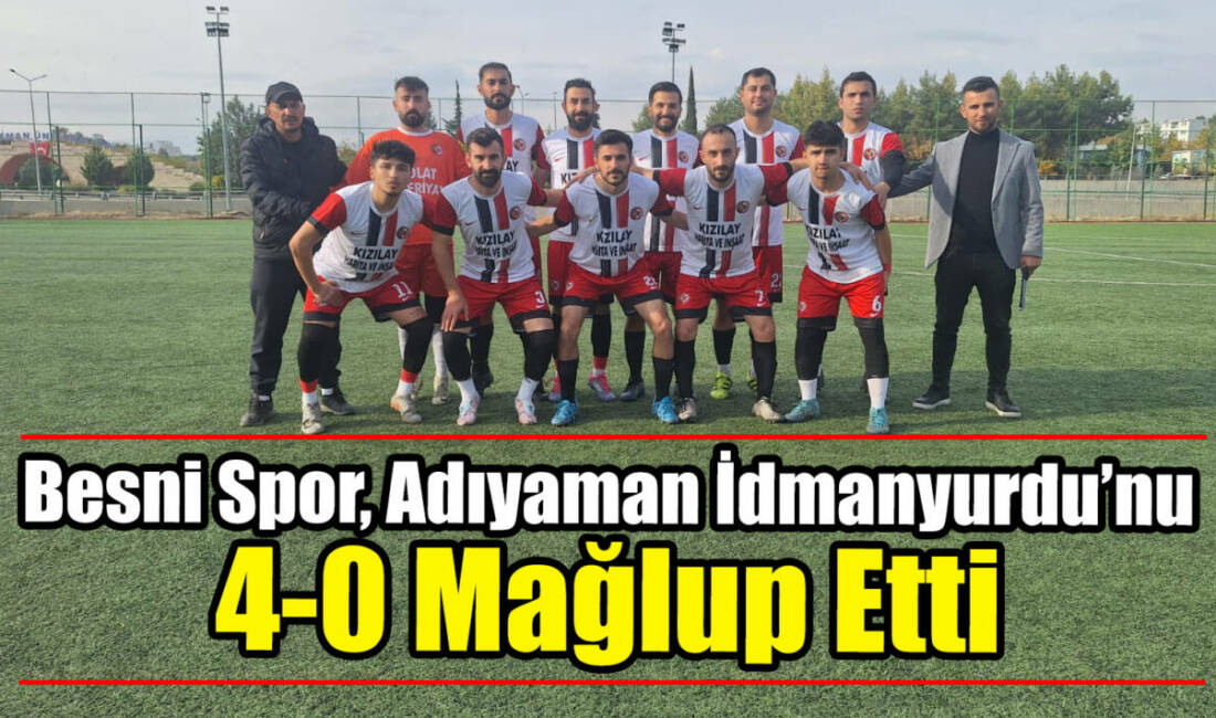 Adıyaman 1. Amatör Lig’de