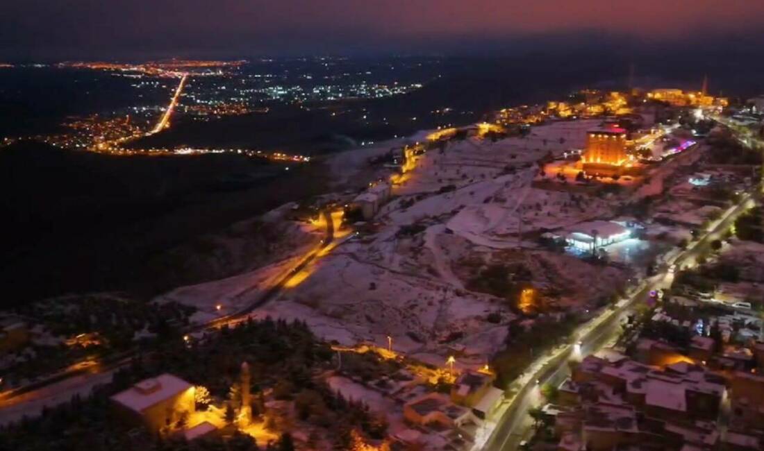 Mardin’e mevsimin ilk karı