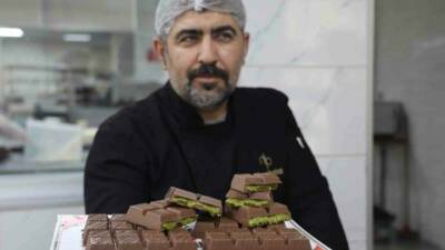 Diyarbakır’da, Hacıbaba Pastaneleri yoğun talep üzerine günlük 500-600 adet "Dubai