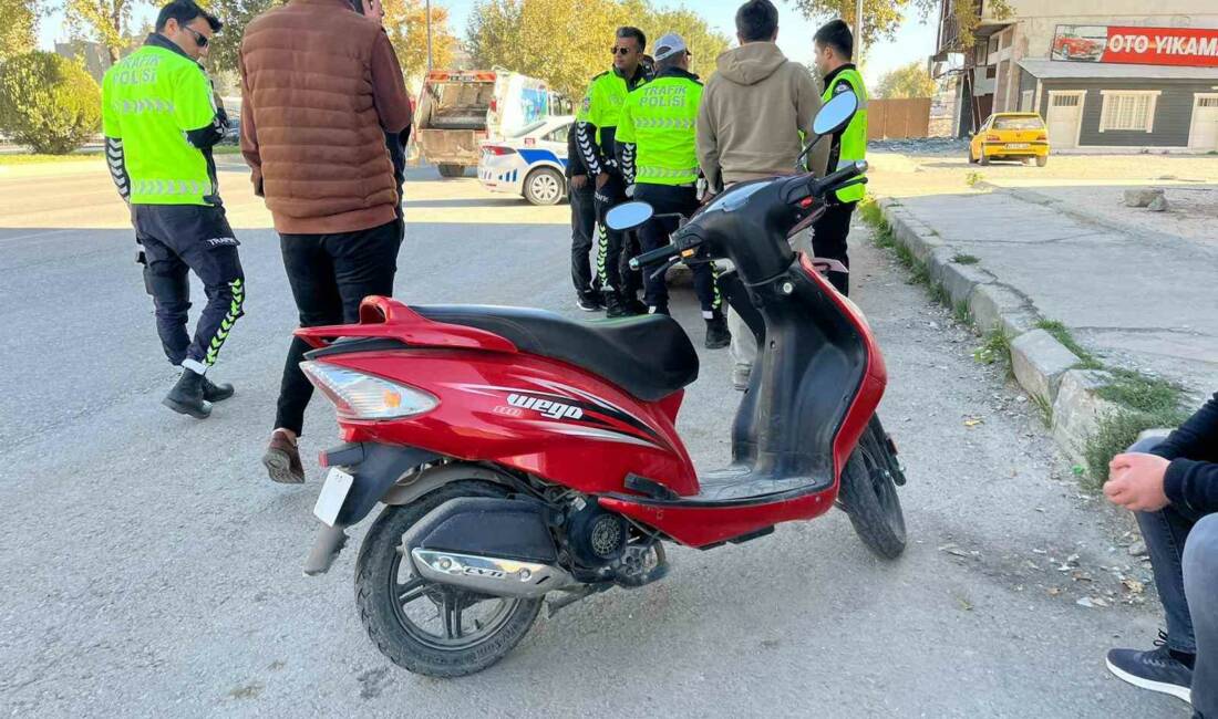 Adıyaman’da trafik denetimlerinde durdurulan