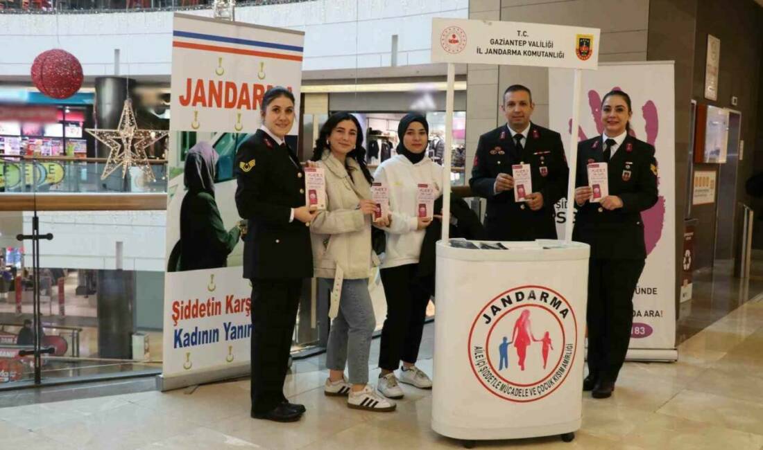 Gaziantep’te jandarma ekiplerince kadına