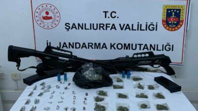 Şanlıurfa İl Jandarma Komutanlığı ekipleri, Suruç ilçesine bağlı Yönlü kırsal