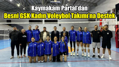Kaymakam Çağlar Partal, Besni Gençlik Spor Kulübü Kadın Voleybol Takımı’nın