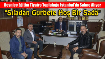 İstanbul’da sahneleyecekleri "Nişlemiş Ula Bu Çağalar" adlı tiyatro oyunu öncesinde