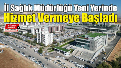 Adıyaman İl Sağlık Müdürlüğü yeni yeri olan Yunus Emre Mahallesi'nde