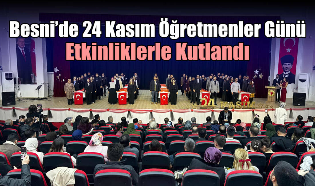 Besni’de 24 Kasım Öğretmenler