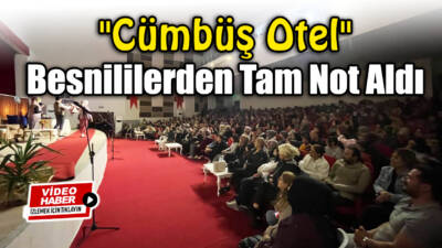 Besni Tiyatro Topluluğu’nun sahnelediği “Cümbüş Otel” adlı oyun, yoğun istek