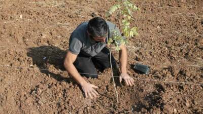 Mardin’in Nusaybin ilçesinde, tarım alanına olan ilgisiyle bilinen çiftçi Bilal