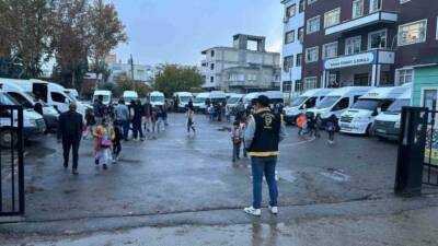 Adıyaman İl Emniyet Müdürlüğü, öğrenci güvenliğini sağlamak amacıyla kent genelindeki