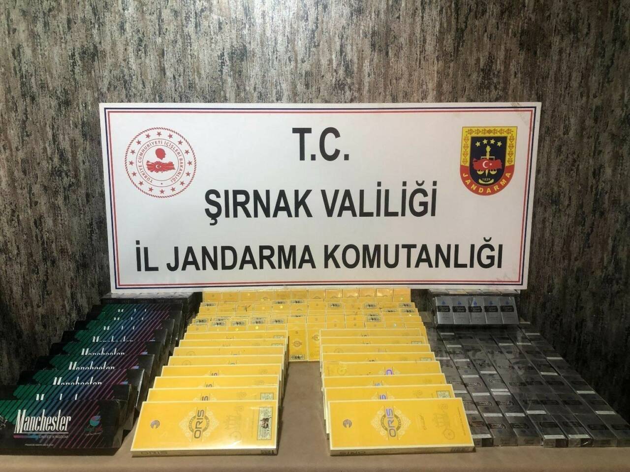 Şırnak İl Jandarma Komutanlığı Kaçakçılık ve Organize Suçlarla Mücadele Şube