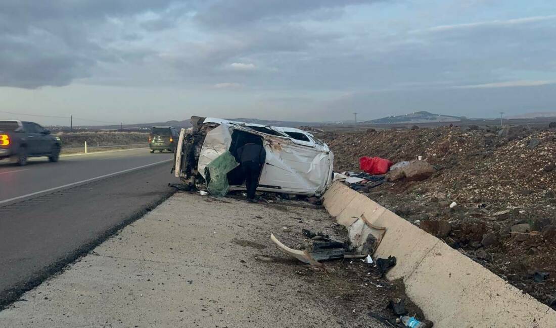 Kilis-Gaziantep karayolunda kontrolden çıkan