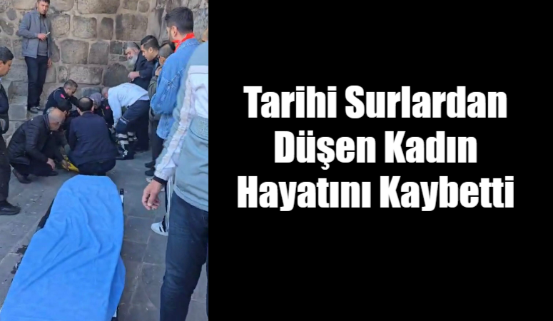 Tarihi Surlardan Düşen Kadın Hayatını Kaybetti