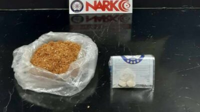 Adıyaman’da polis ekiplerinin gerçekleştirdiği operasyonda uyuşturucu maddeyle yakalanan 4 kişi