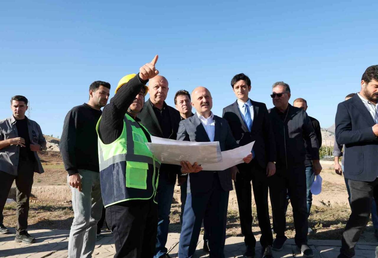 Adıyaman Valisi Osman Varol, Perre Antik Kenti'ndeki canlandırma projesi kapsamında
