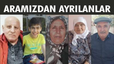 10-11-12.12.2024 Salı, Çarşamba, Perşembe gününe ait Besni’de Vefat Edenler köşesi.