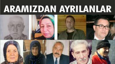 24-25.12.2024 Salı, Çarşamba gününe ait Besni’de Vefat Edenler köşesi.