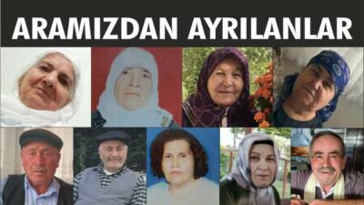 27-28.12.2024 Cuma, Cumartesi gününe ait Besni’de Vefat Edenler köşesi.