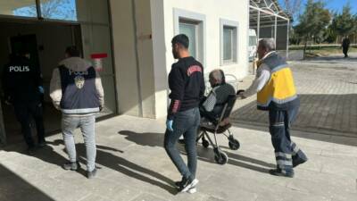 Besni'de Yenikent Mevkiinde, bir evde devam eden inşaat çalışması sırasında