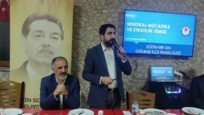 Eğitim-Bir-Sen Adıyaman Şubesi işyeri temsilcileri ile ilgili eğitim programlarına başladı.