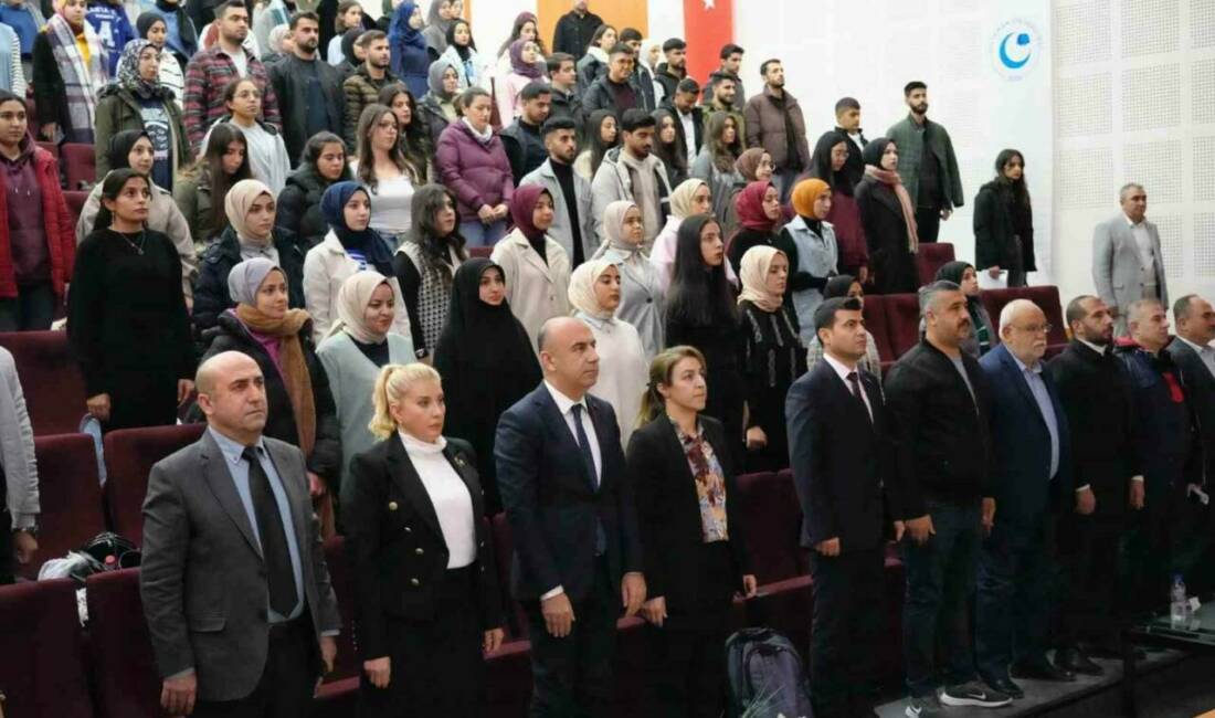 Adıyaman Üniversitesi, "Milli Şuur Ortak İrade" başlıklı konferansa ev sahipliği