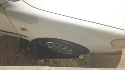 Adıyaman'ın İndere (Zey) bölgesinde, yeni yapılan asfalt yol üzerinde açık