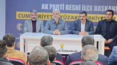 AK Parti Adıyaman İl Başkanı Faruk Bülent Kablan, Besni İlçe