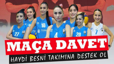 Besni Kaymakamlığı, Türkiye Voleybol Federasyonu Kadınlar 2. Lig 15. Grup’ta