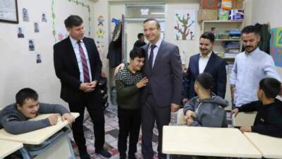 Şırnak’ın Cizre İlçe Kaymakamı Ahmet Vezir Baycar, İlçe Milli Eğitim