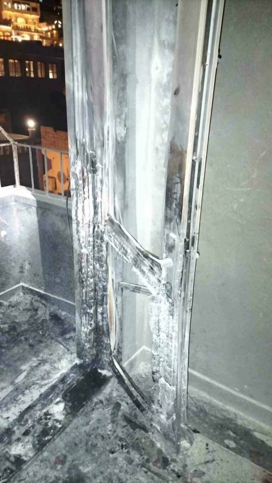 Mardin’in Artuklu ilçesinde, dün gece saatlerinde bir evde çıkan yangın