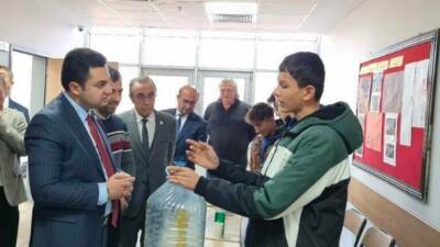 Adıyaman’ın Gölbaşı ilçesindeki İbn-i Sina Mesleki ve Teknik Anadolu Lisesi’nde