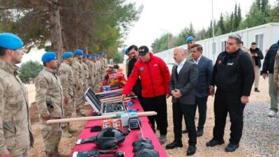 Adıyaman Valiliği tarafından jandarmat Teşkilatının arama kurtarma teçhizat kapasitesi genişletildi.