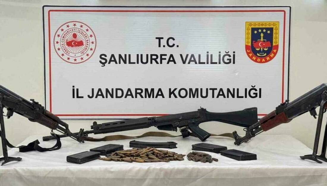 Şanlıurfa'nın Siverek ilçesinde, jandarma