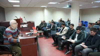 Adıyaman’ın Kahta Belediyesi, kurum içi eğitimler kapsamında belediye personeline “İhale