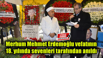 Besnili Bilge Merhum Mehmet Erdemoğlu vefatının 18. yılında mezarı başında