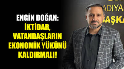 Cumhuriyet Halk Partisi (CHP) Adıyaman İl Başkanı Engin Doğan, asgari