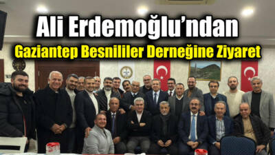 Erdemoğlu Holding Yönetim Kurulu Başkan vekili hayırsever hemşehrimiz Ali Erdemoğlu,