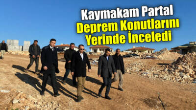 Besni Kaymakamı Çağlar Partal, Alişar ve Kesecik köylerinde yapımı devam