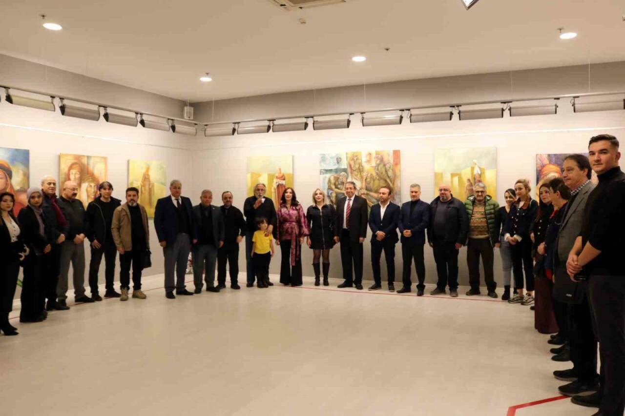 SANKO Sanat Galerisi’nde ‘Baraklar’ temalı resim sergisi