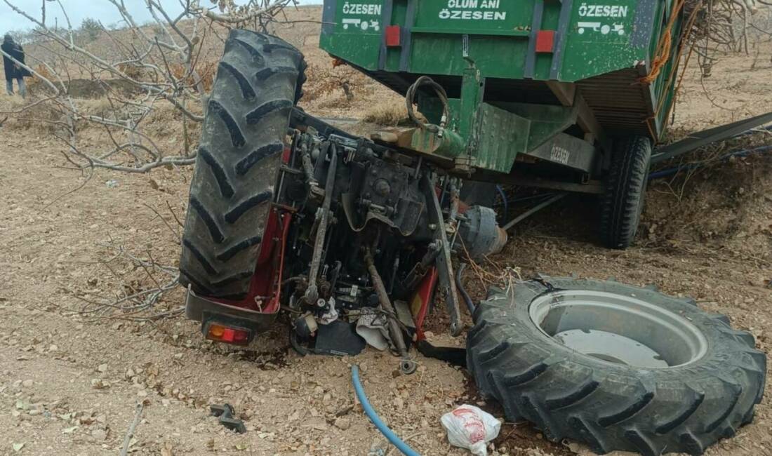 Şanlıurfa’nın Birecik ilçesinde devrilen