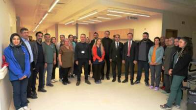 Adıyaman İl Sağlık Müdürü Prof. Dr. Mehmet Şirik, taşıması tamamlanan